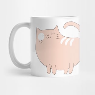 Kawaii animals in pastel colors Mug